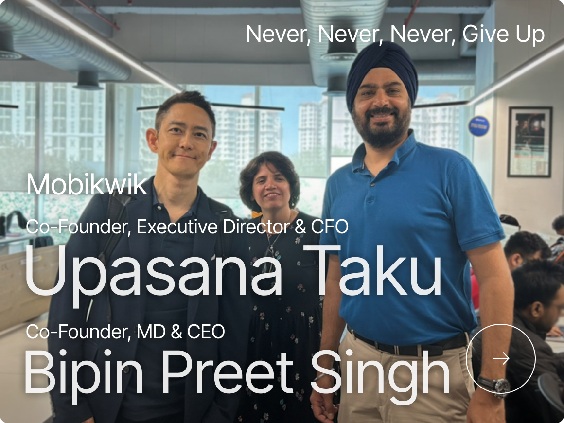 Mobikwik Upasana Taku Bipin Preet Singh